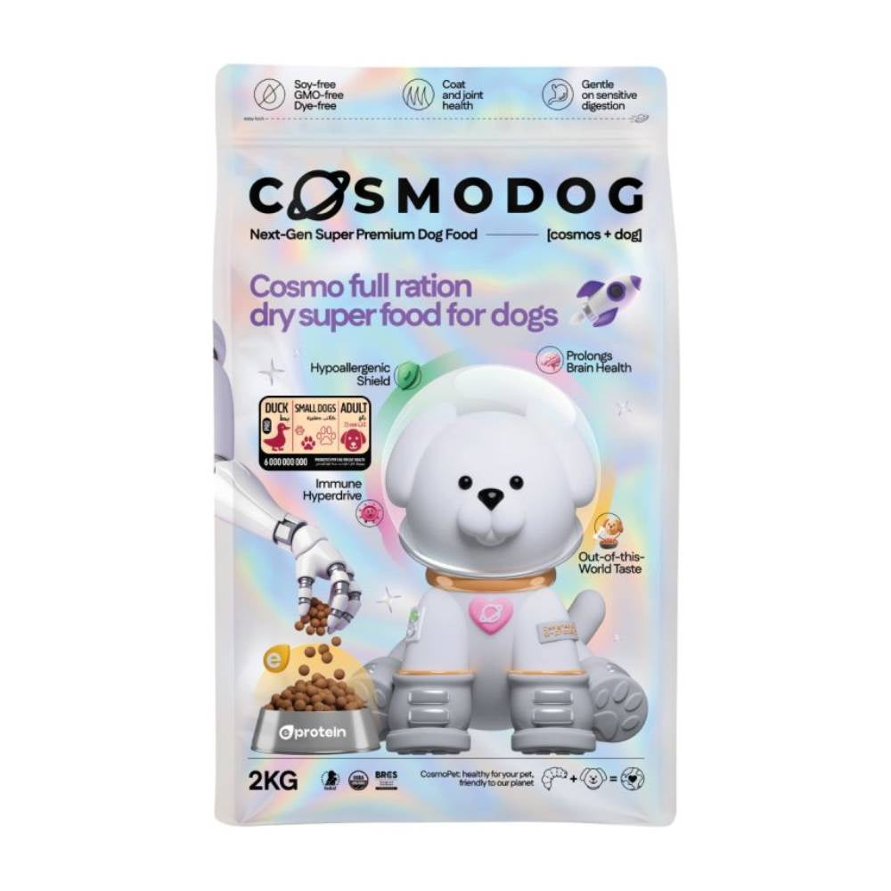 Cosmodog Duck Grain-Free Dry Dog Food – Small Breed | 2kg