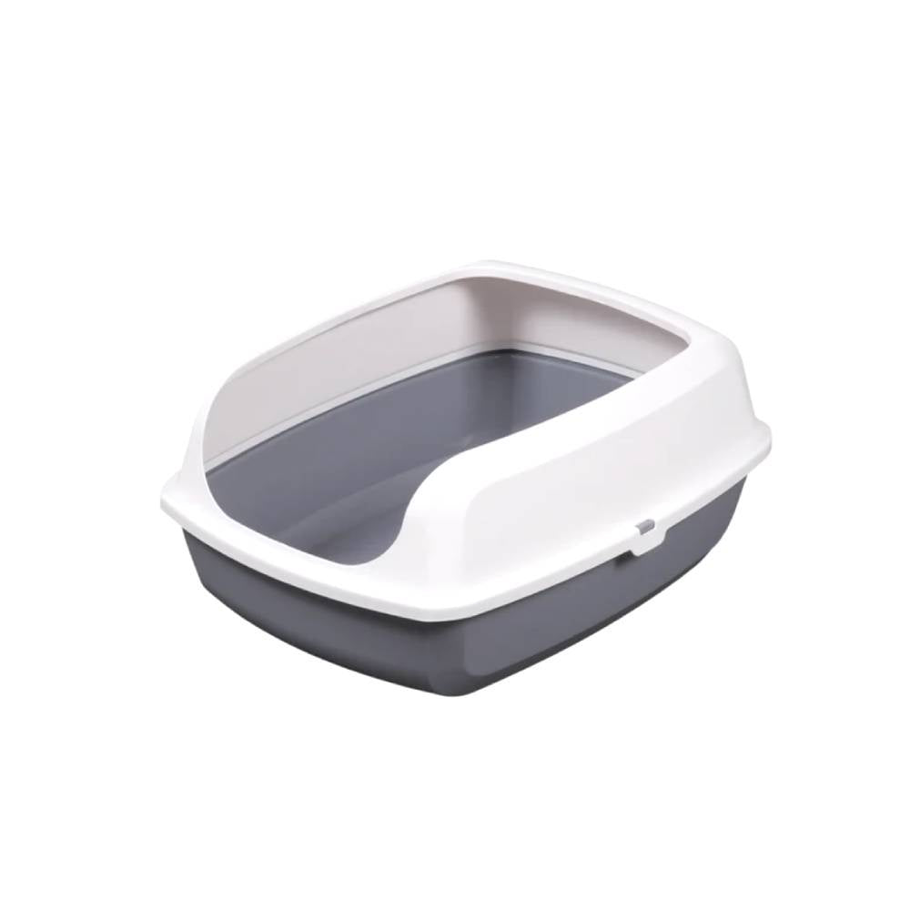 Pawsitiv - Emma Classic Litter Tray - Essential  Grey , Medium