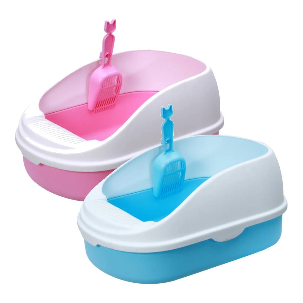 Pawsitiv Emma Classic Cat Litter Tray with Scoop – 50×34×22.5 cm