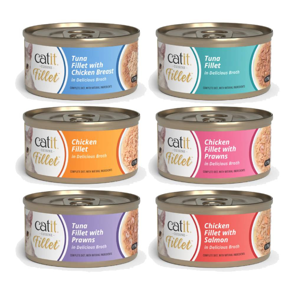 Catit Cuisine Fillet Cat Wet Food – 75g