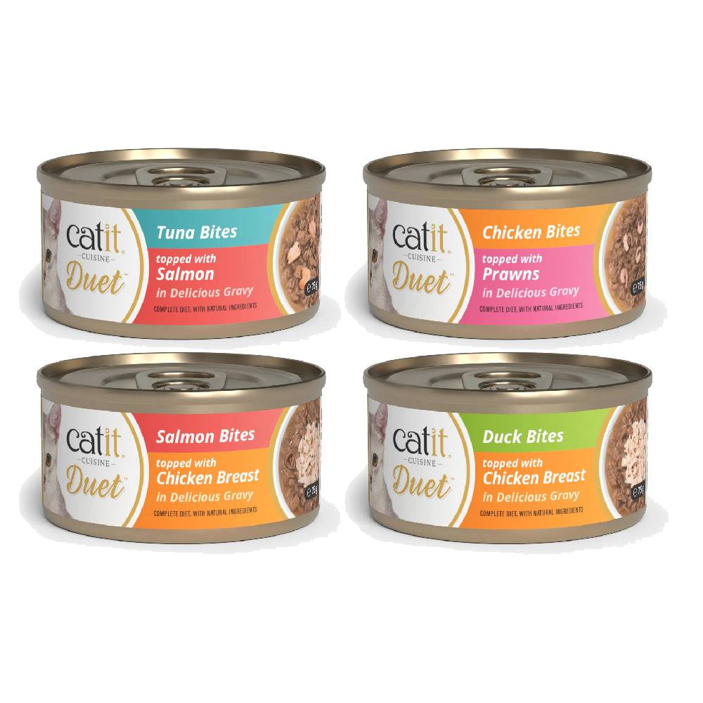 Catit Cuisine Duet Cat Wet Food – 75g
