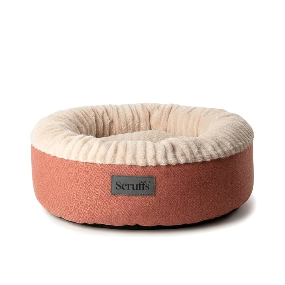 Scruffs - Ellen Donut Dog Bed - Terracotta
