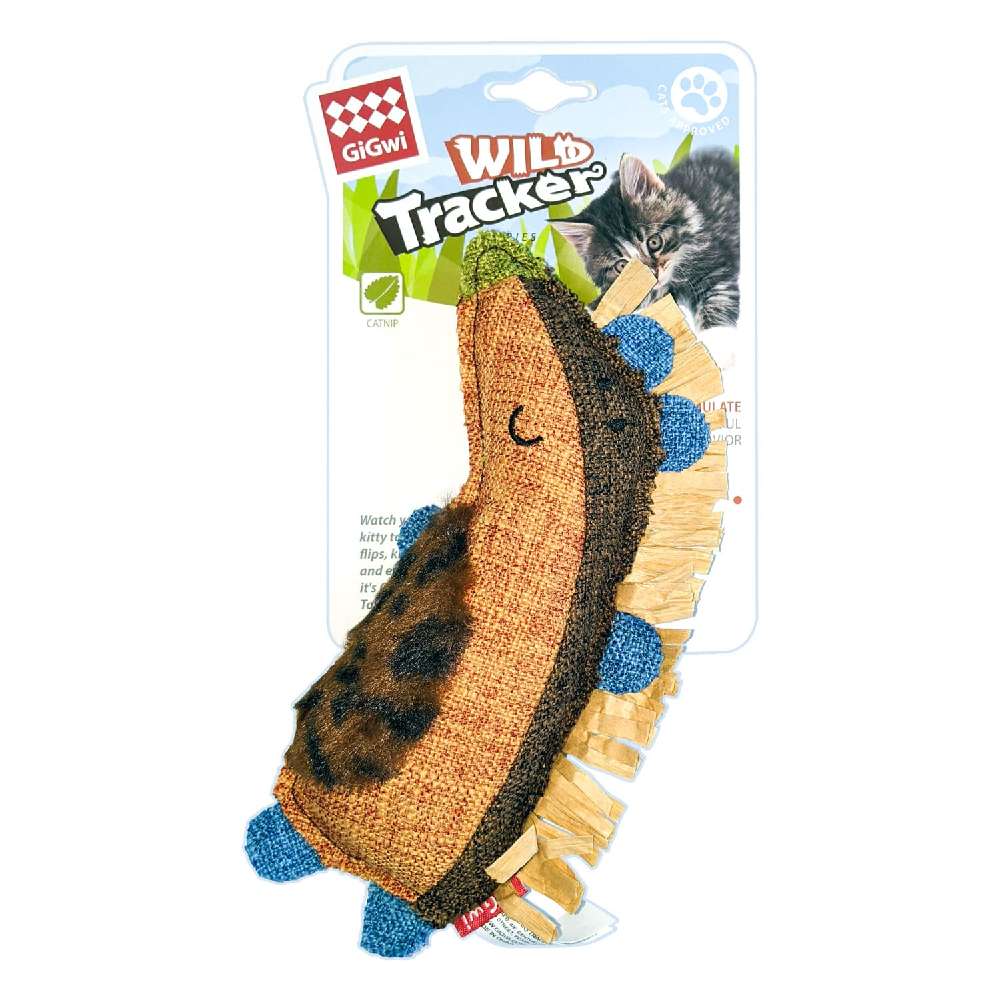 Gigwi - Wild Tracker Hedgehog with Raffia Ribbon