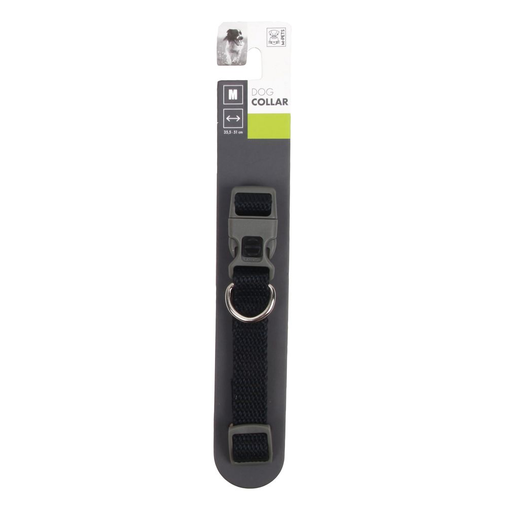 M-PETS - Sportline Dog Collar Black