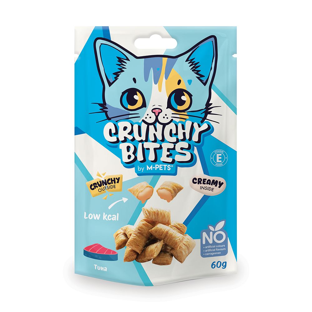M-PETS - Crunchy Bites Cat Treat 60g