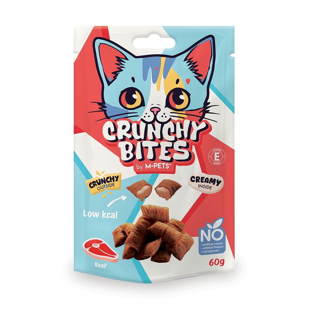 M-PETS - Crunchy Bites Cat Treat 60g