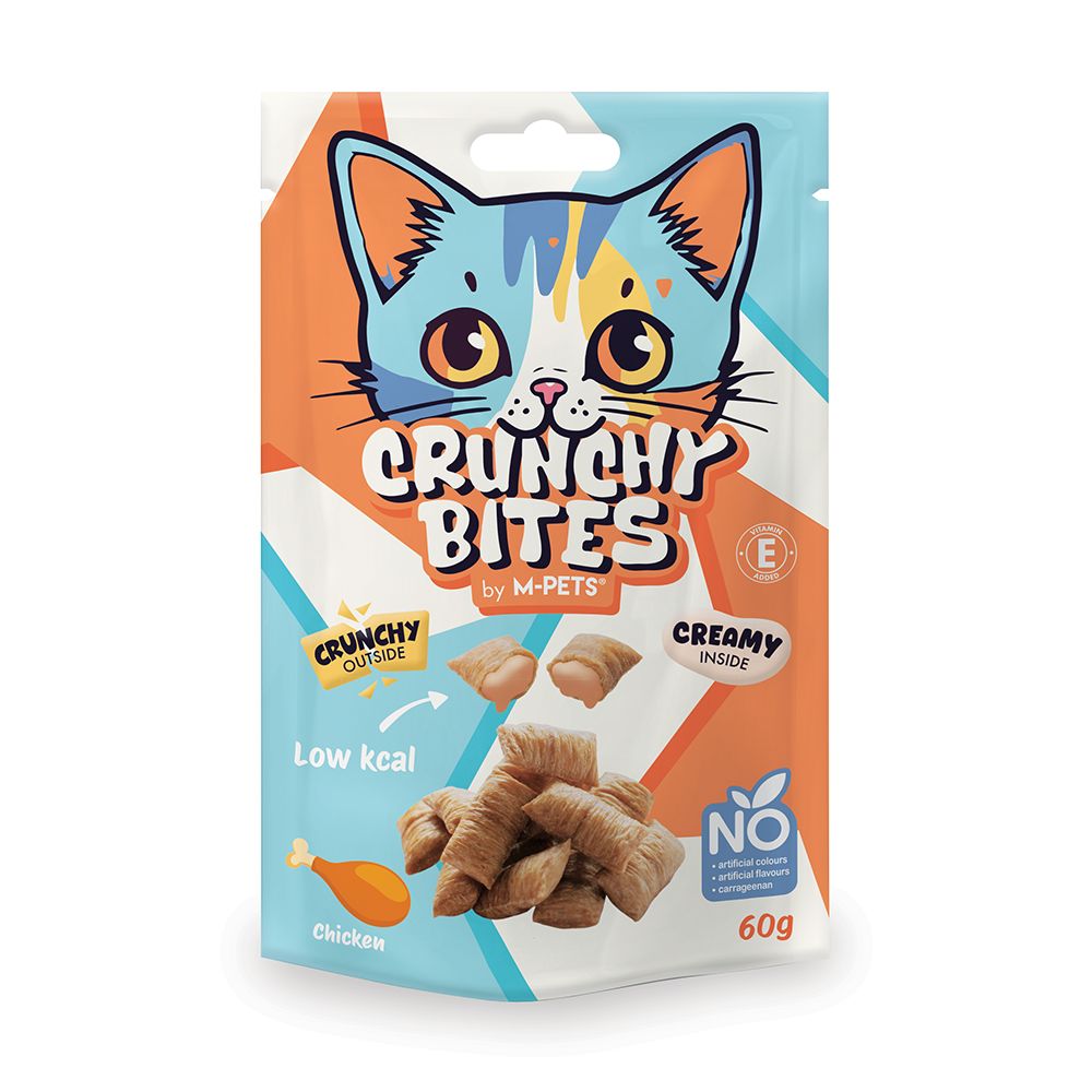 M-PETS - Crunchy Bites Cat Treat 60g
