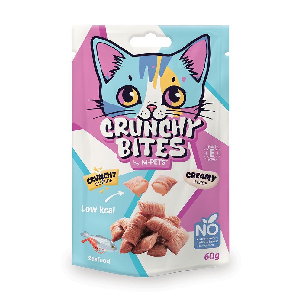 M-PETS - Crunchy Bites Cat Treat 60g