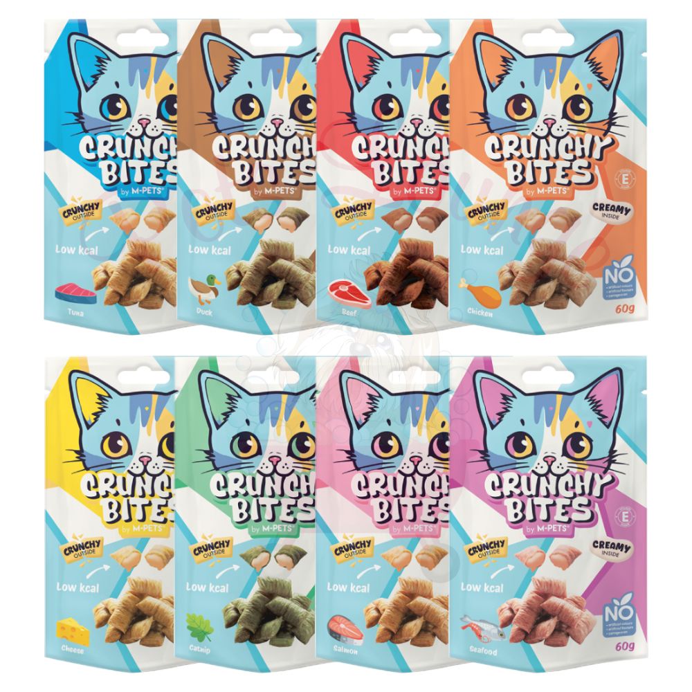M-PETS - Crunchy Bites Cat Treat 60g