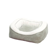 Catry - Pet Cushions With Soft Plush And Fabric - Gray