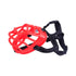 Golden Panda Silicone Muzzle, Red