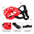 Golden Panda Silicone Muzzle, Red