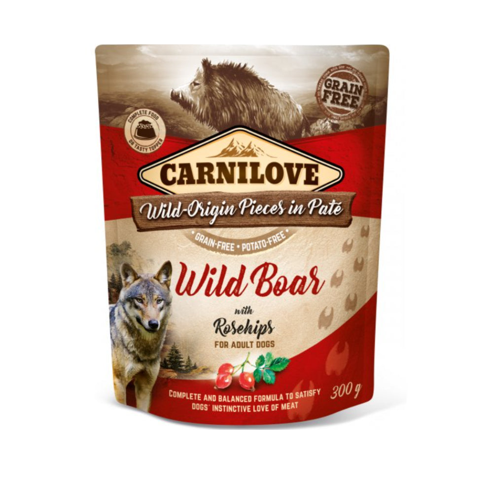 Carnilove - Wild-Origin Pieces in Paté - 300g
