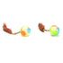 Beeztees - Plast Glow Ball For Cats Assorted