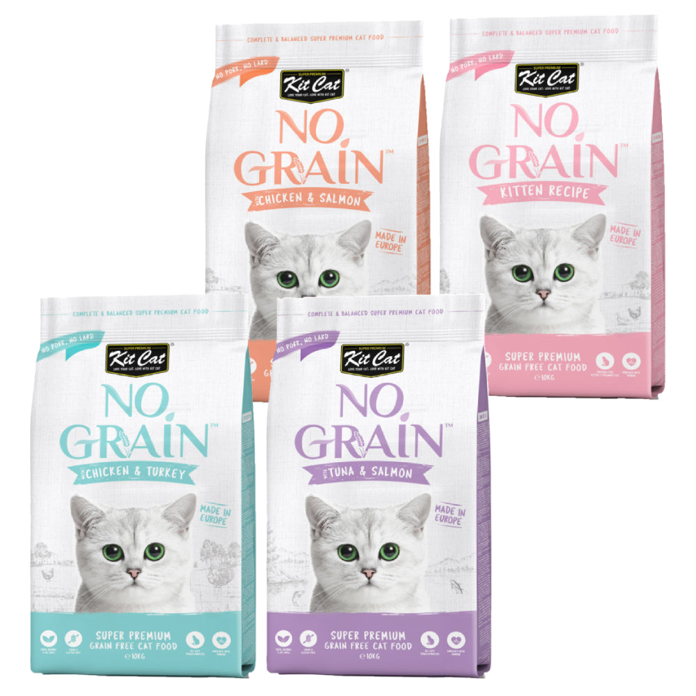 Kit Cat - No Grain  Cat Dry Food 1Kg