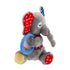 Gigwi - Elephant Plush Friendz with Squeaker & TPR Ring