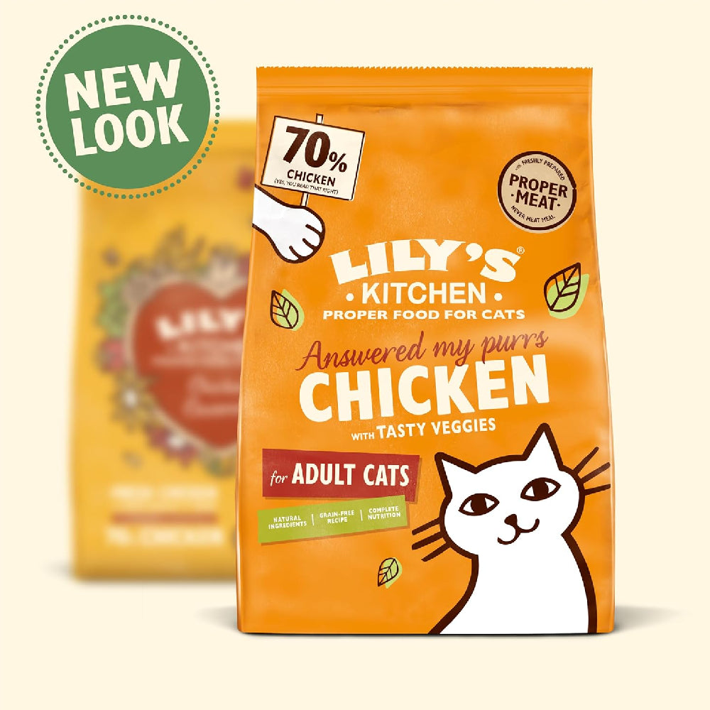 Lily's Kitchen Chicken Casserole Dry Food for Cats - 800G