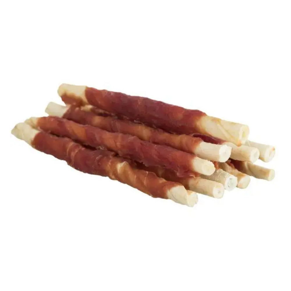 Trixie Denta Fun Duck Chewing Rolls Dog Chew - 80G