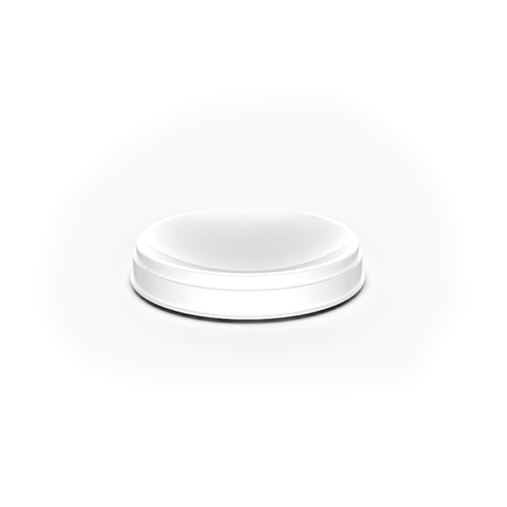 Pawgether - 2 in 1 Plastic Pet Bowl White