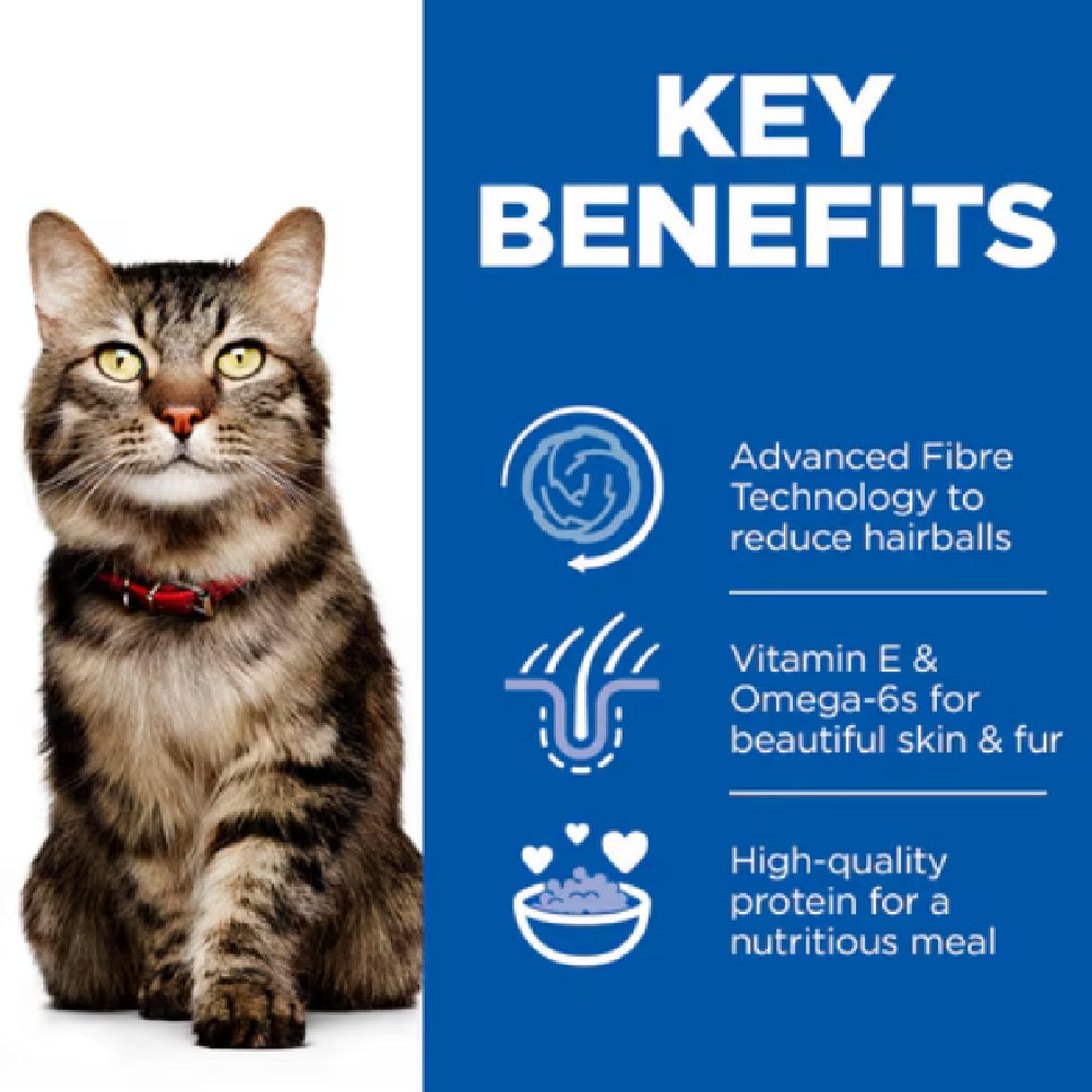 Hill’s Science Plan Hairball & Perfect Coat Adult Dry Cat Food with Chicken