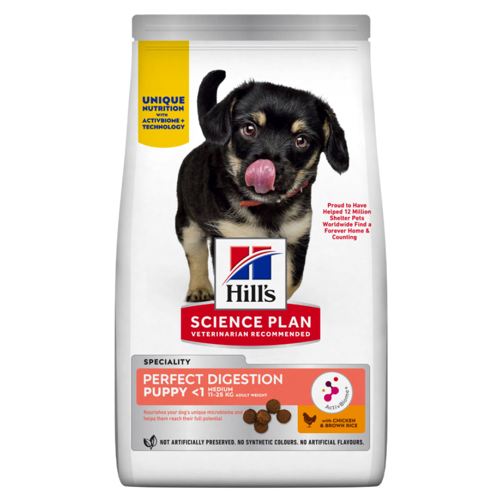 Hill’s - Science Plan Perfect Digestion Medium Puppy Dry Food (2.5kg)