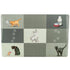 Trixie - Patchwork Cat Place Mat - Grey