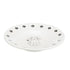 Trixie - Ceramic Bowl Paw Print for Short-Nose Cat Breeds - White