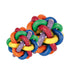 Trixie - Colourful Knotted Rubber Ball Toy - Multicolor