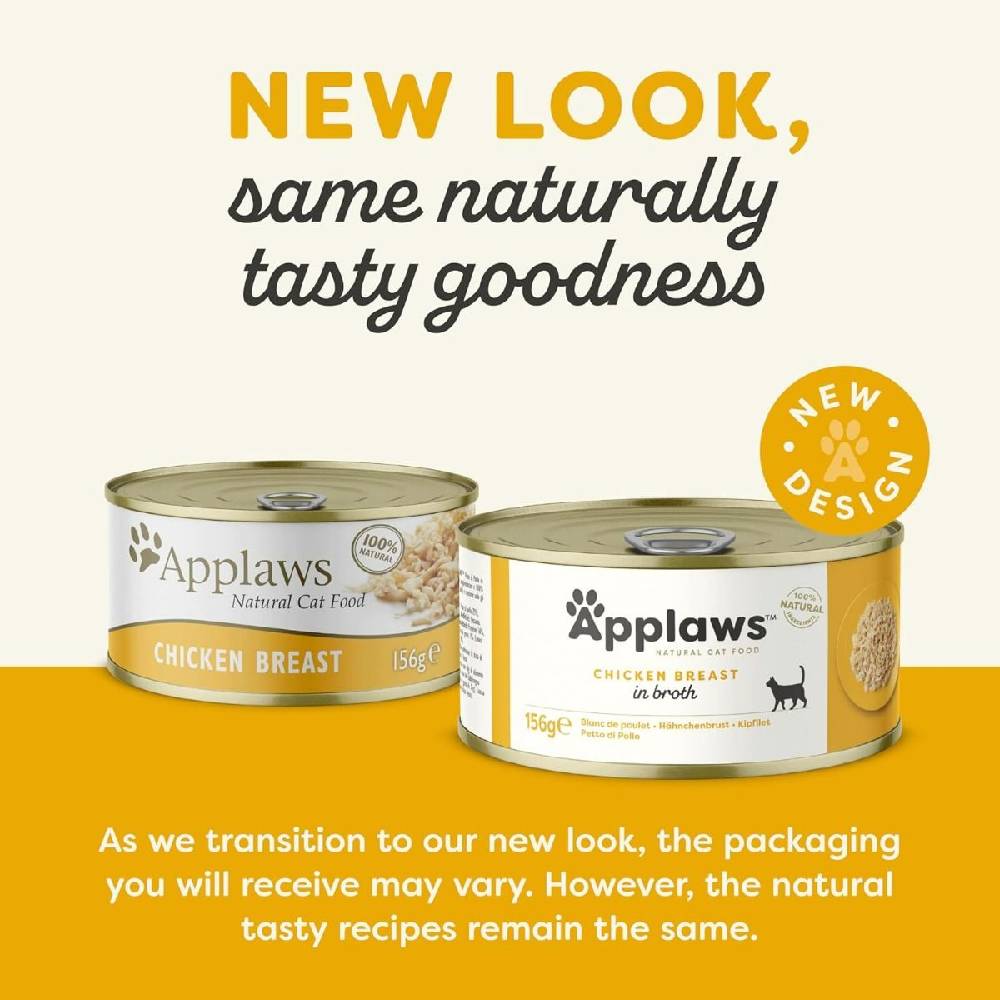Applaws - Chicken Breast in Broth Wet Cat Food Tin 70g
