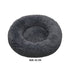 Coco Kindi - Soft Plush Round Bed- Dark Grey