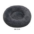 Coco Kindi - Soft Plush Round Bed- Dark Grey