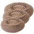 Coco Kindi - Soft Plush Round bed - Khaki