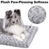 Midwest - QuietTime Deluxe Ombré Swirl Pet Bed – 18 inch (Grey)