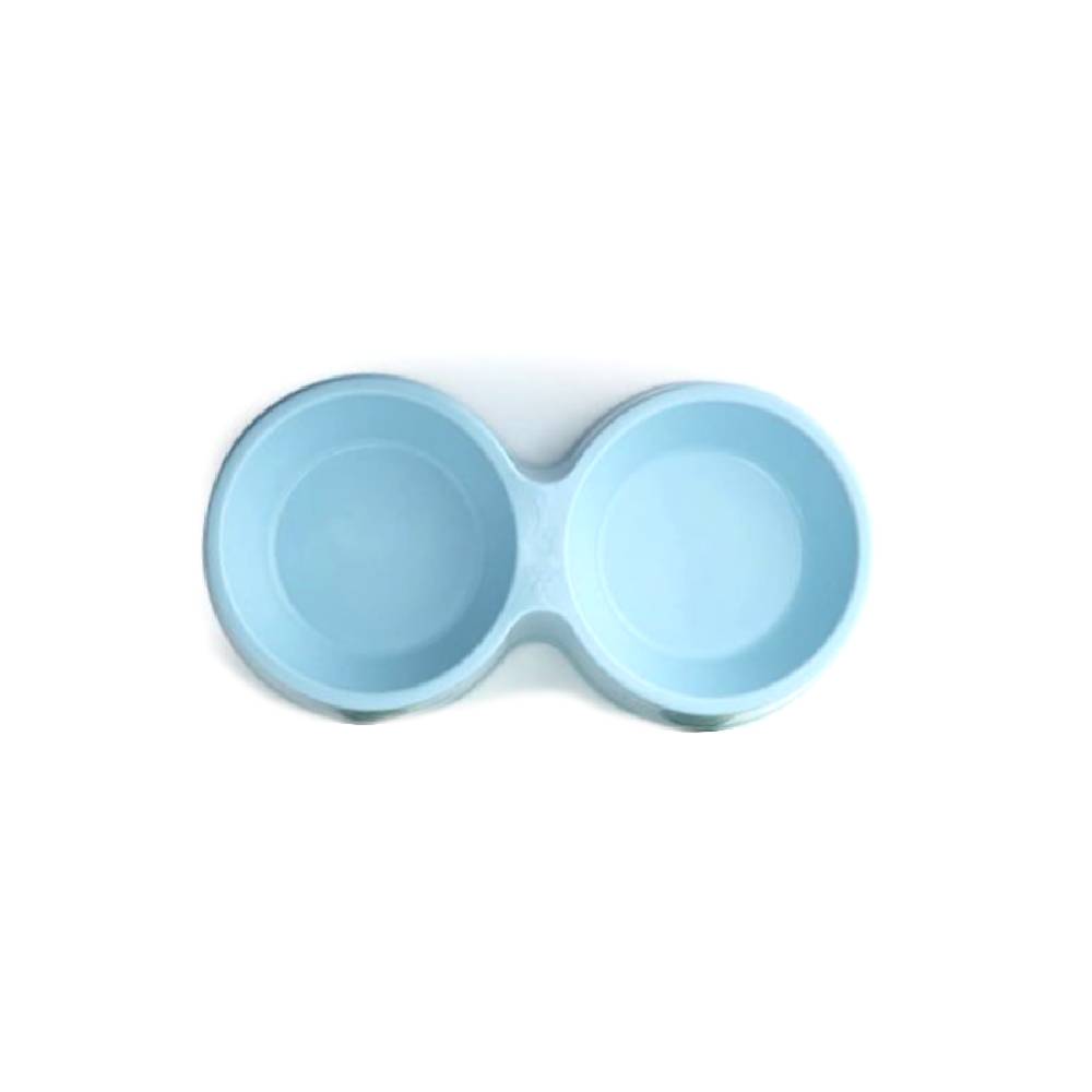 Pets Club - Plastic Double Bowl