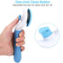 For Pet - Self Cleaning Hair Removal Brush for Dogs and cats with Ball Pin - Multicolor