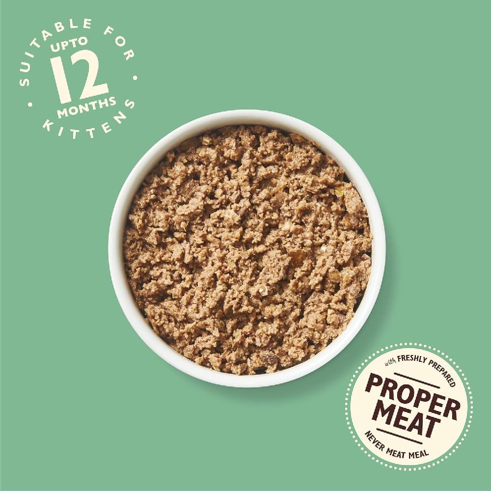 Lily's Kitchen - Chicken Cod & Salmon Paté Kitten Wet Food (85g)