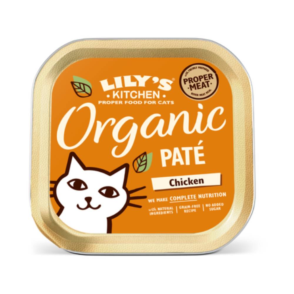 Lily's Kitchen Organic Chicken Dinner Wet Cat Food (85g)