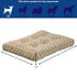 Midwest - Quiettime Deluxe Ombre Swirl Taupe To Mocha Pet Bed