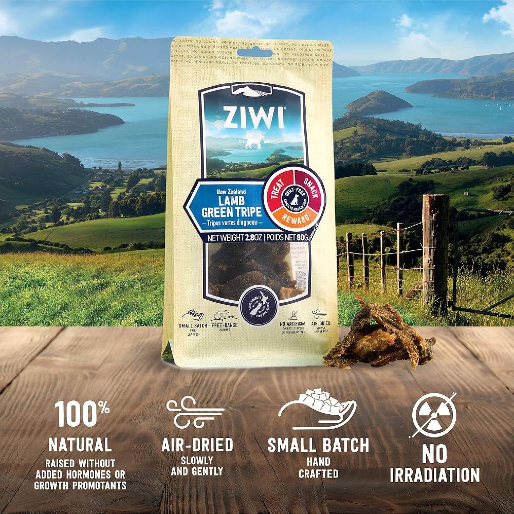Ziwi Peak - Lamb Green Tripe Dog Treats 80G