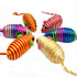 For Pet - Stripey Mice Cat Toys 2pcs Per Pack (Multicolor)