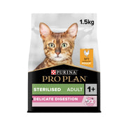Pro Plan Sterilised Delicate Digestion Cat Chicken 1.5KG