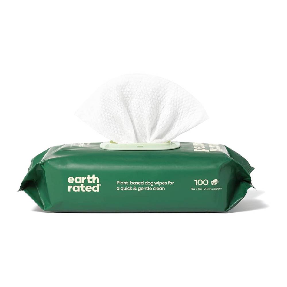 Earth Rated - Dog Wipes 100 Count
