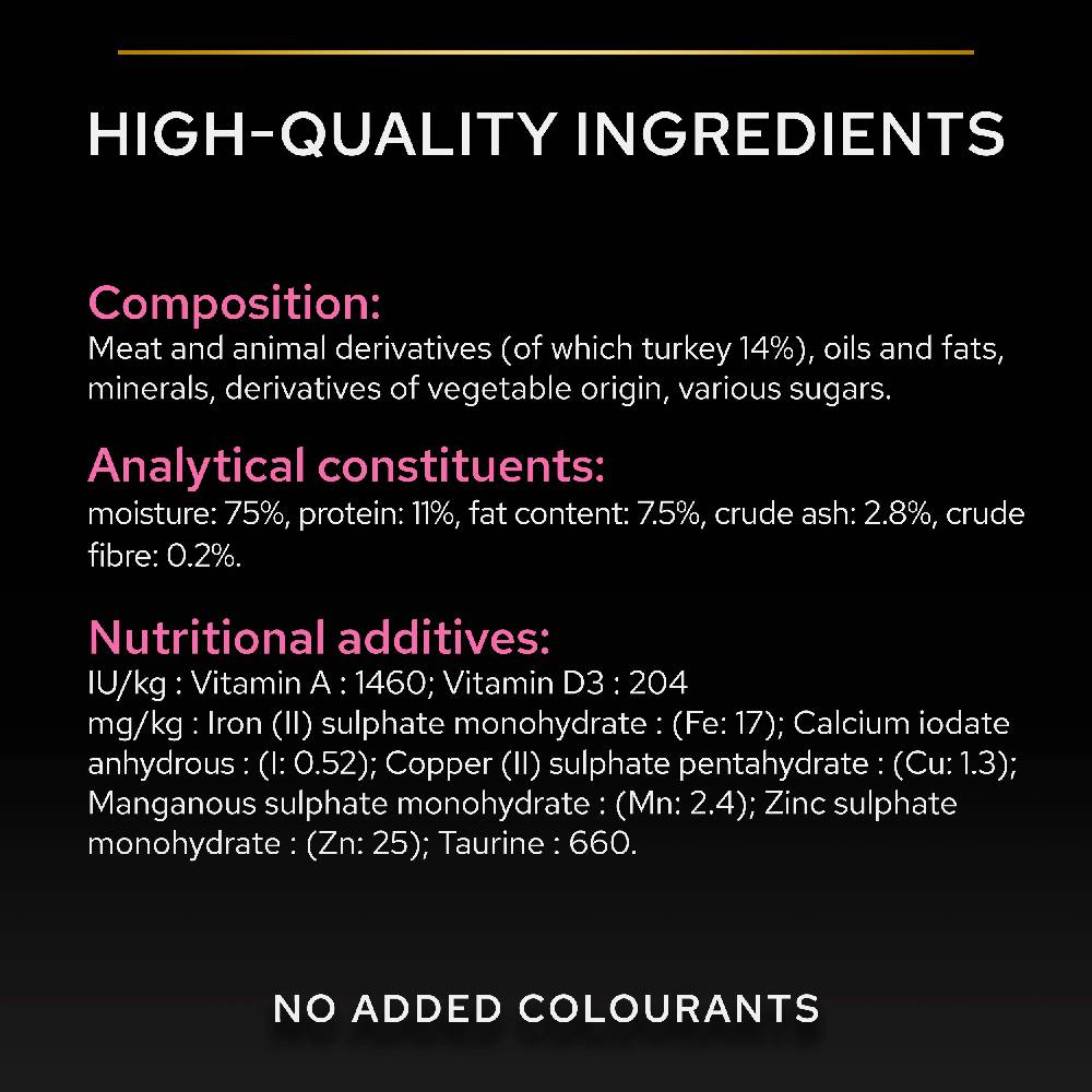Pro Plan - Adult Delicate Digestion, Wet Cat Food, Mousse Rich In Turkey, 85G