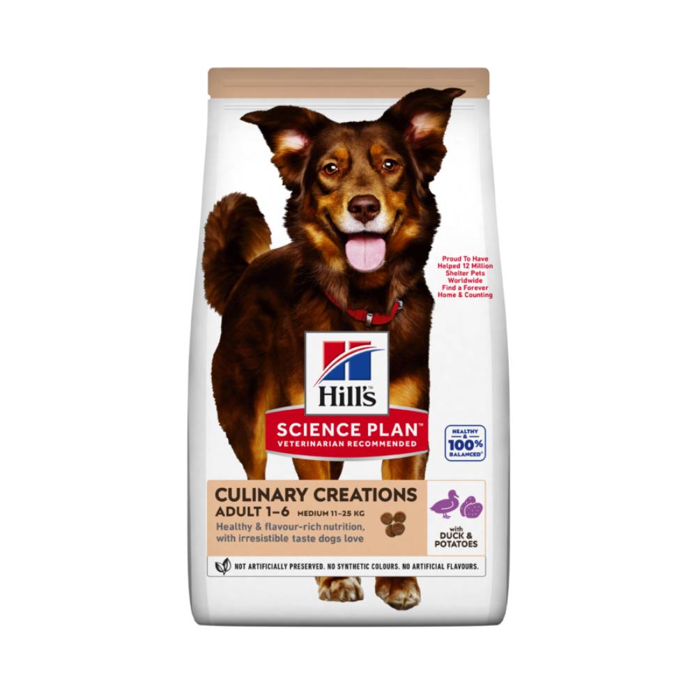 Hill’s -  Science Plan Culinary Creations Duck and Potato Dog Food - 2.5kg