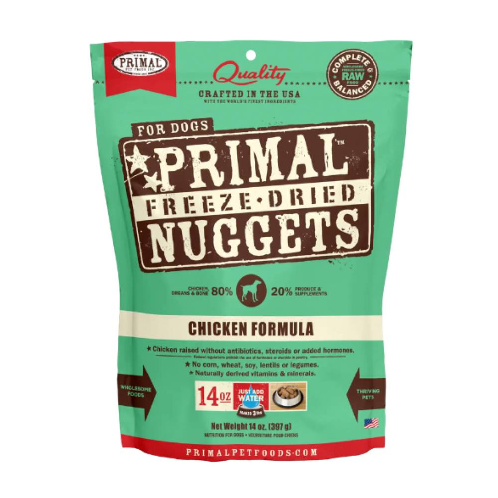 Primal - Canine Nuggets Freeze Dried Food For Dog 5.5oz/156g