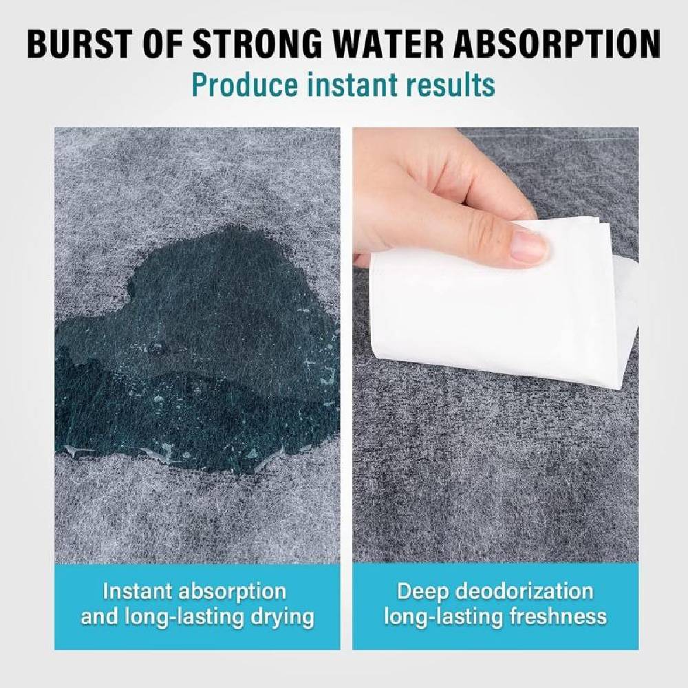Pawsitiv - CHARCOAL Training and Pee Pads For Puppy, Kitten, Dog and Cat with ADHESIVE STRIPS (30pcs)