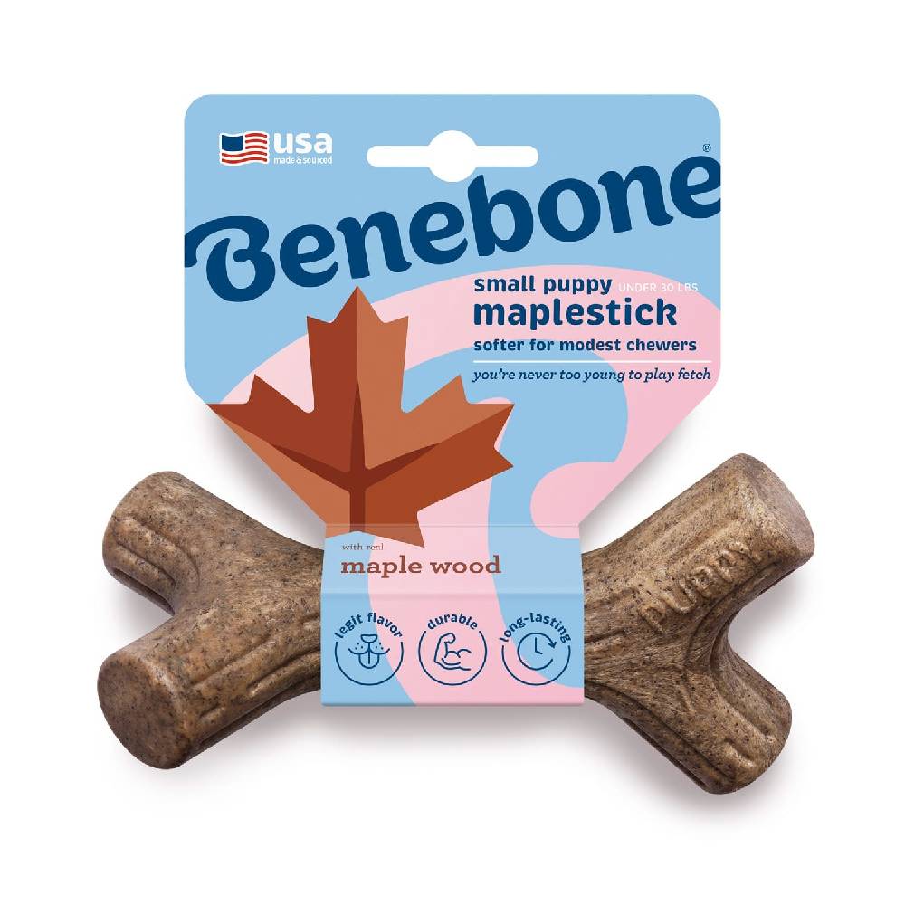 Benebone Puppy Maplestick Chew Dog Toy (Small)