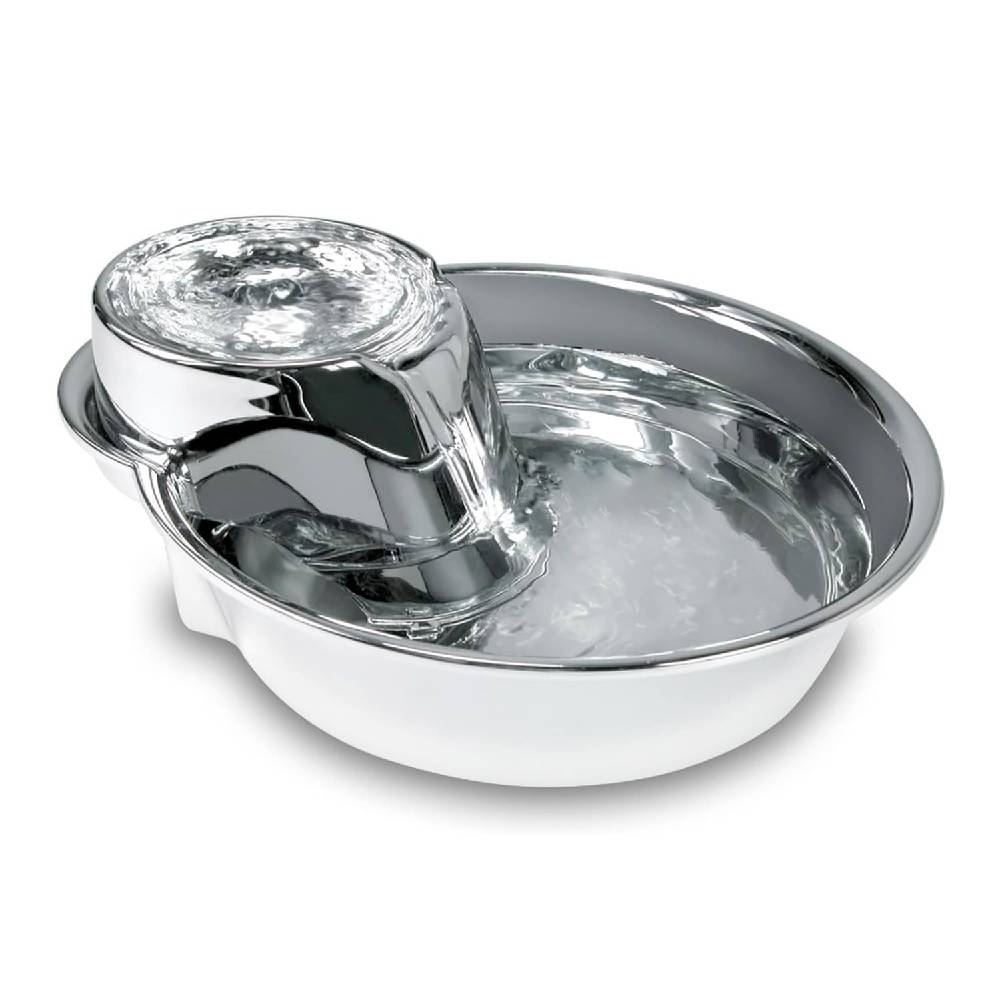 Pioneer - Big Max Pet Drinking Fountain 128oz – Stainless Steel
