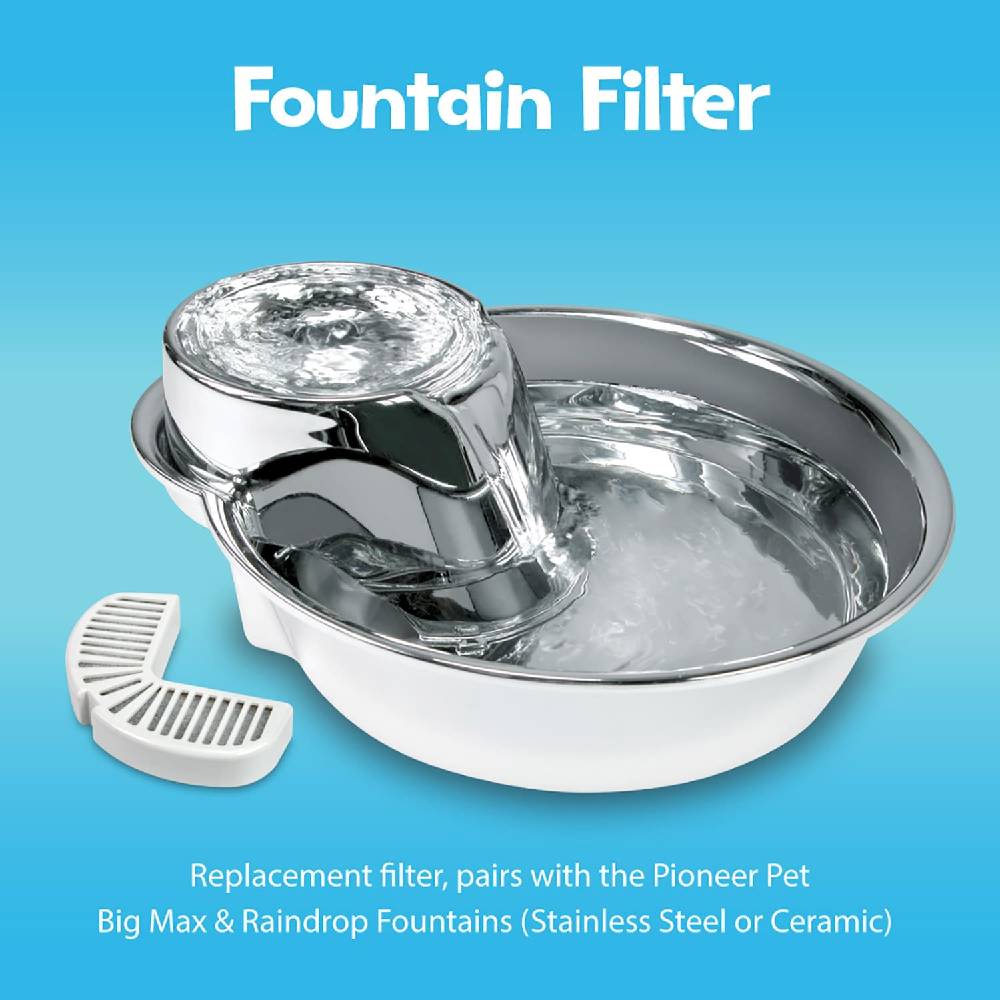 Pioneer - Big Max Pet Drinking Fountain 128oz – Stainless Steel