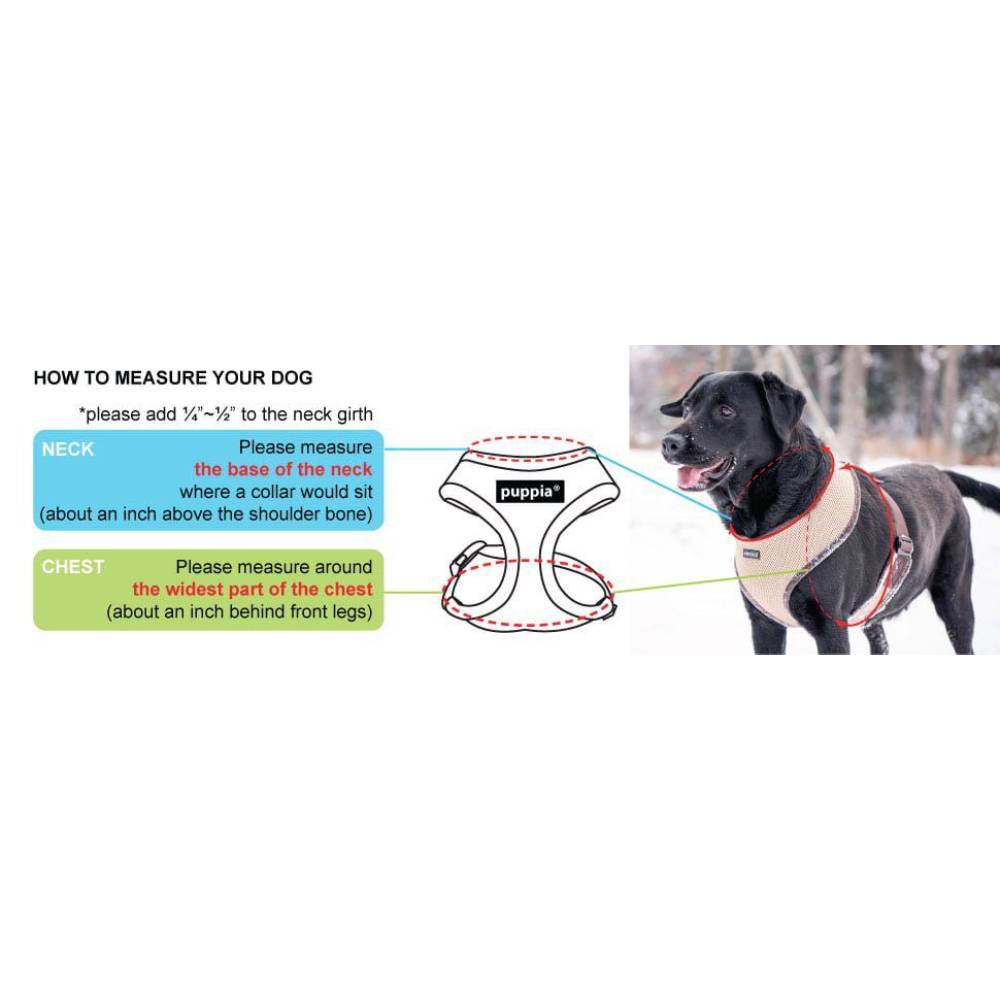 Puppia Soft Harness AC30 – Pink